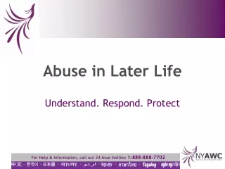 Abuse in Later Life