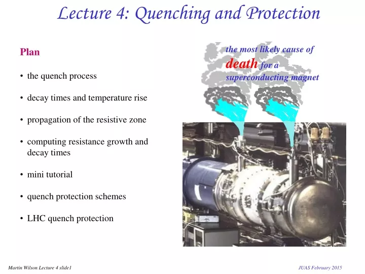 lecture 4 quenching and protection