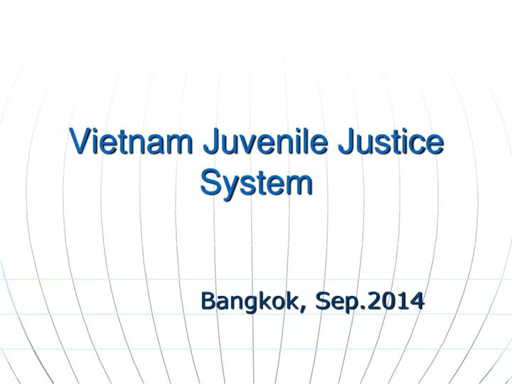 vietnam juvenile justice system