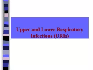Upper and Lower Respiratory Infections (URIs )