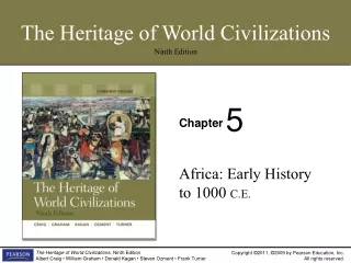 Africa: Early History to 1000  C.E.