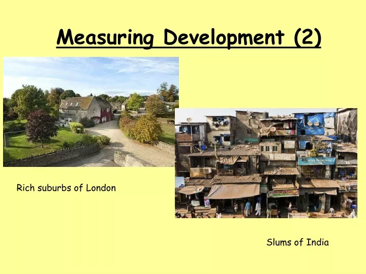 measuring development 2