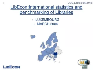 LibEcon:International statistics and benchmarking of Libraries