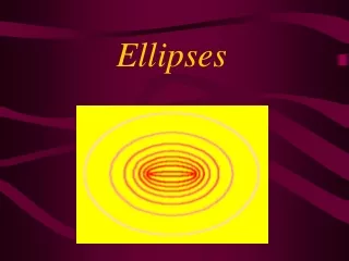 Ellipses