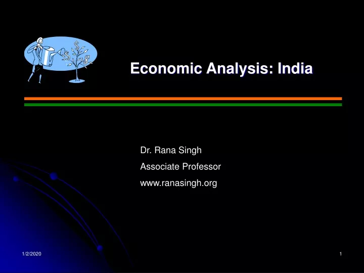 economic analysis india