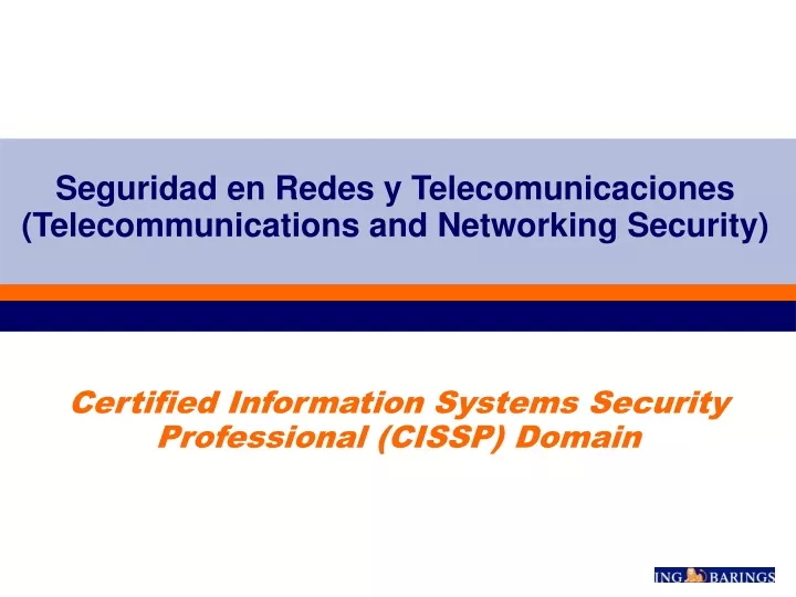 certified information systems security professional cissp domain