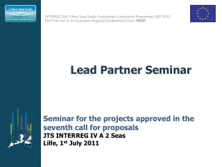 Lead Partner Seminar