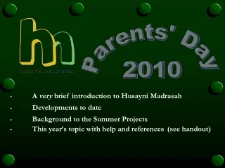 Parents' Day 2010