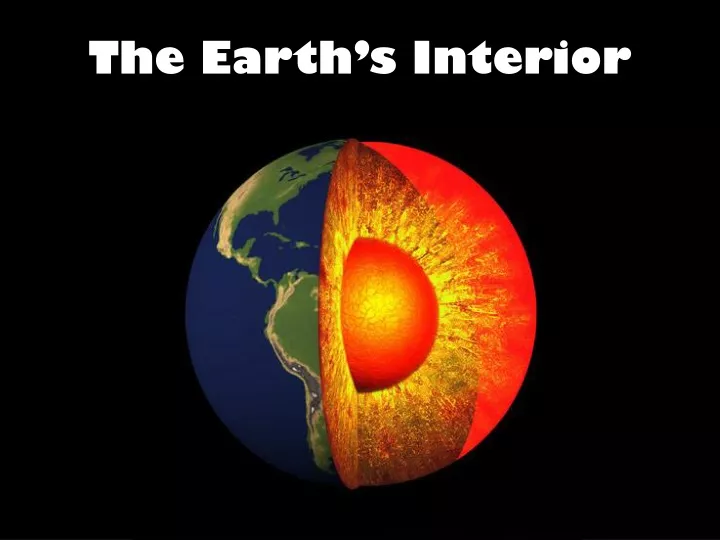 the earth s interior