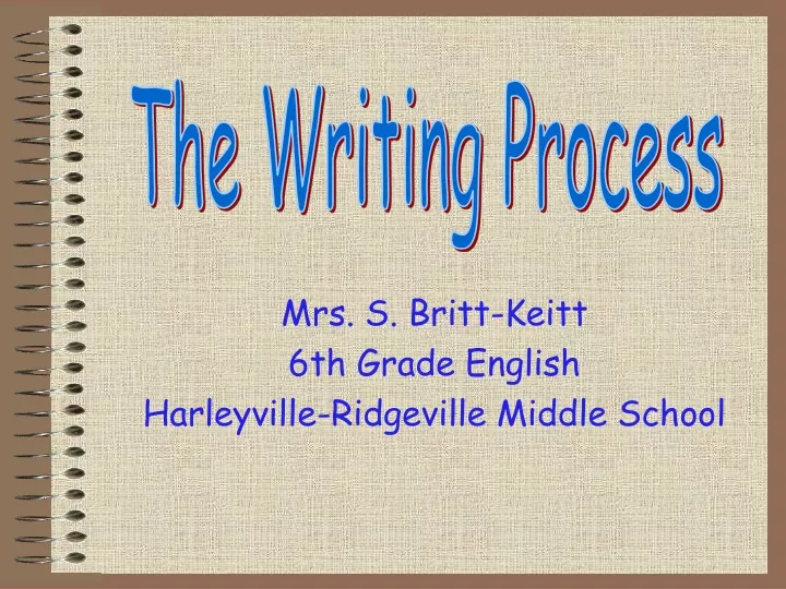 mrs s britt keitt 6th grade english harleyville ridgeville middle school