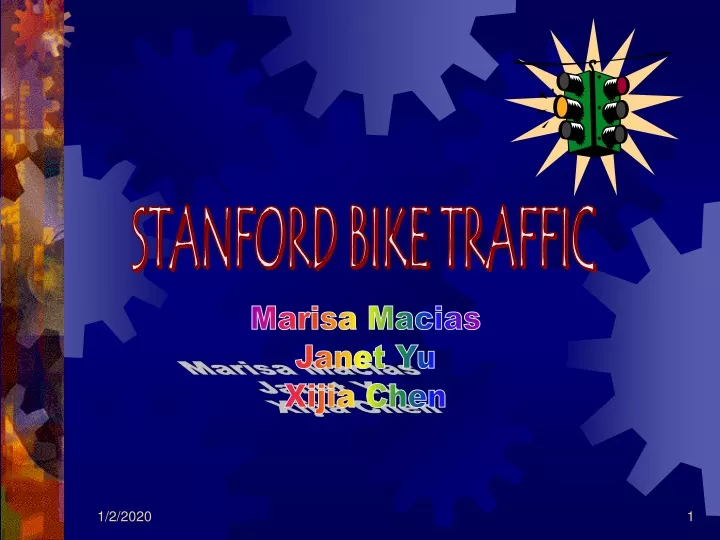stanford bike traffic