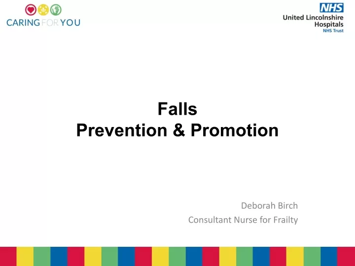 falls prevention promotion