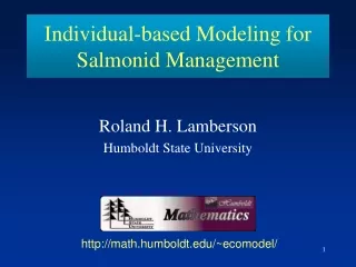 Individual-based Modeling for Salmonid Management