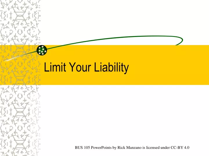 limit your liability