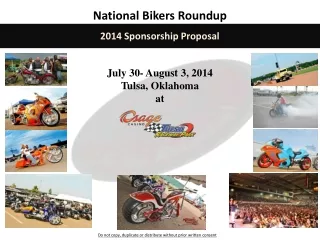 2014 Sponsorship Proposal