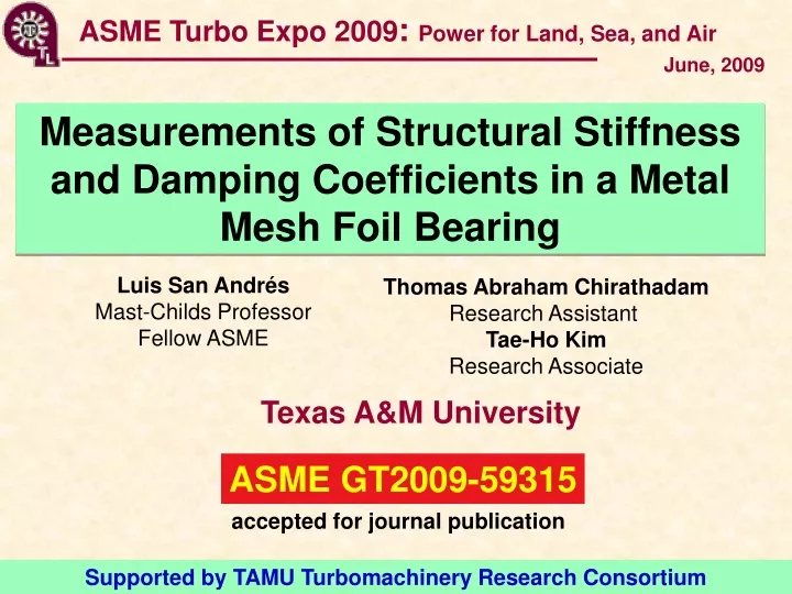 asme turbo expo 2009 power for land sea and air
