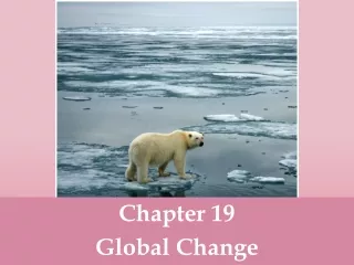 Chapter 19 Global Change