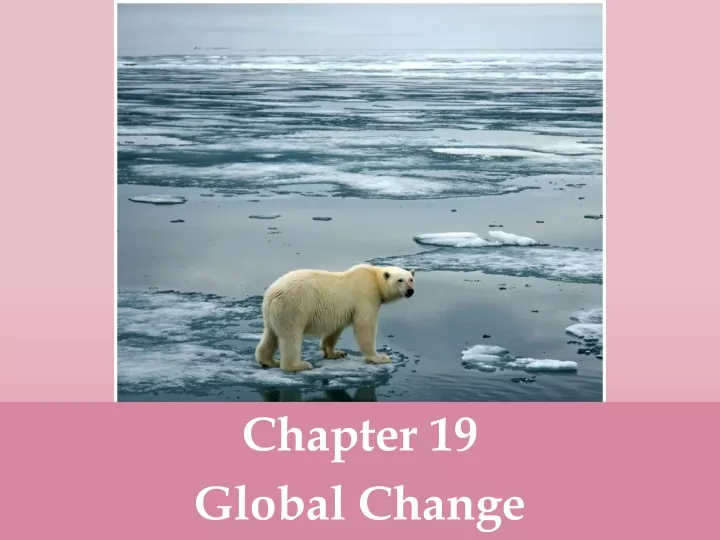 chapter 19 global change