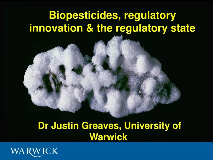 biopesticides regulatory innovation
