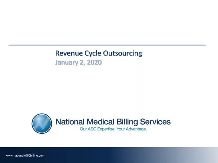 revenue cycle outsourcing january 2 2020