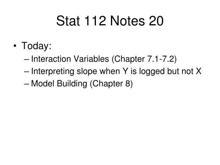 stat 112 notes 20