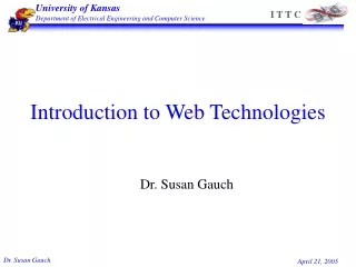 Introduction to Web Technologies