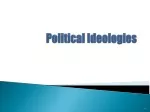 Political Ideologies