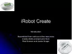 iRobot Create: Programmable Robot Vacuum Overview - slide 1