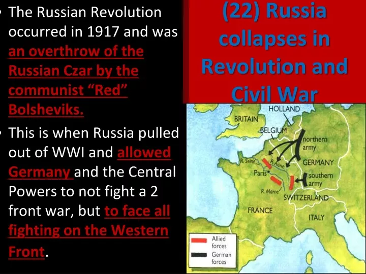22 russia collapses in revolution and civil war