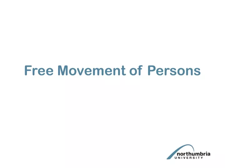 free movement of persons