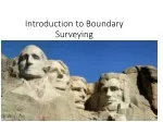 Introduction to Boundary Surveying