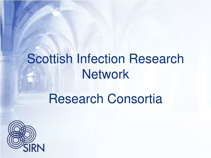 scottish infection research network