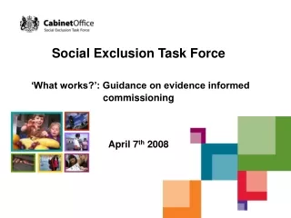 Social Exclusion Task Force