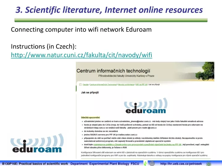 3 scientific literature internet online resources