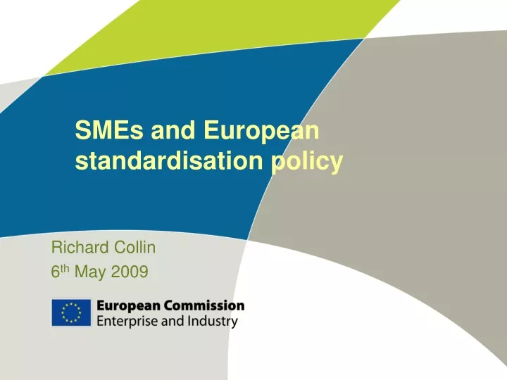 smes and european standardisation policy