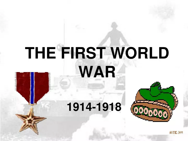 the first world war