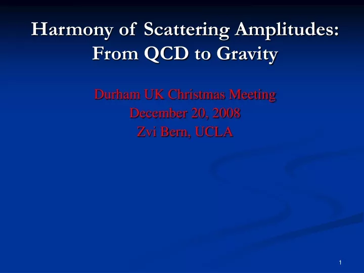 harmony of scattering amplitudes from qcd to gravity