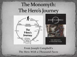 The  Monomyth :   The Hero’s Journey