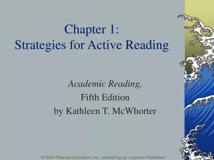 chapter 1 strategies for active reading