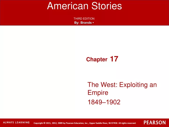 the west exploiting an empire 1849 1902