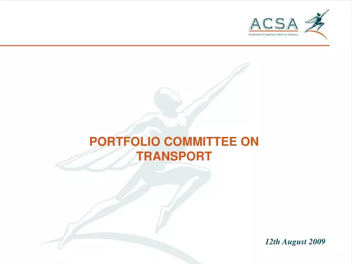 portfolio committee on transport