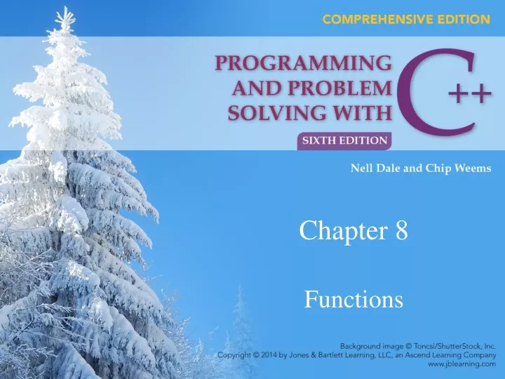 chapter 8 functions