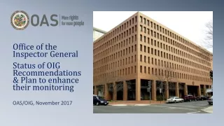 OAS/OIG, November 2017