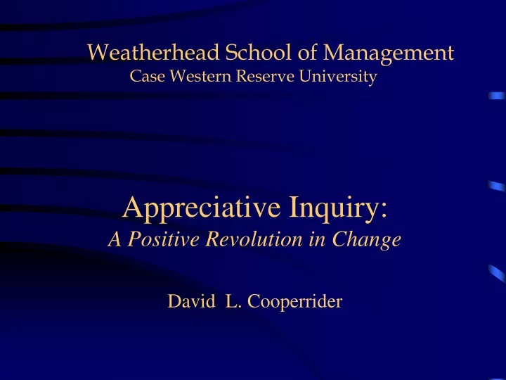 weatherhead school of management case western