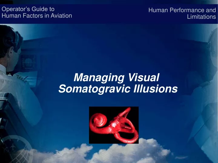 operator s guide to human factors in aviation