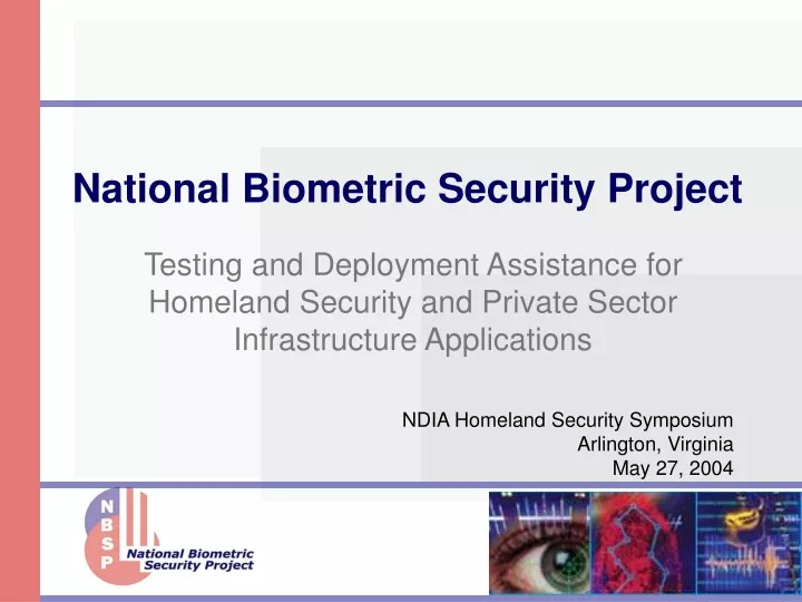 national biometric security project