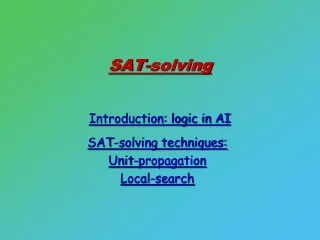 SAT-solving