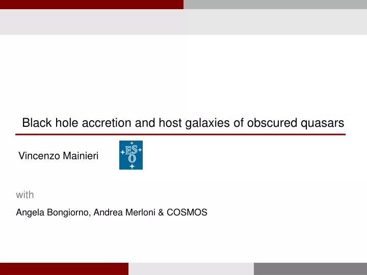 black hole accretion and host galaxies