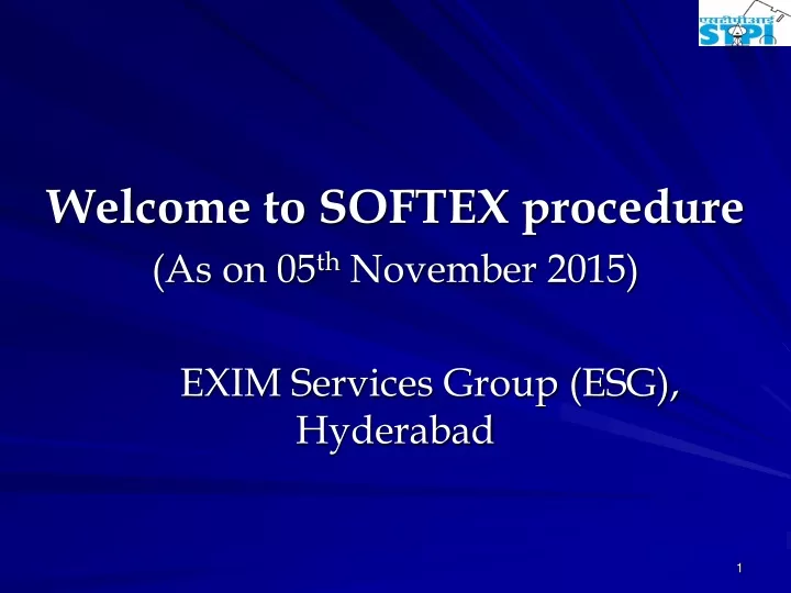 welcome to softex procedure