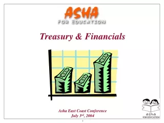 Treasury &amp; Financials